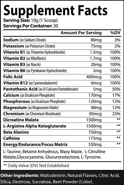 Pre Workout - Franco Fit Mundial